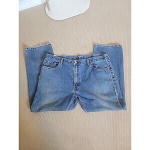 Levis 559 Jeans Mens 42X30 Blue Medium Wash Denim Pants Relaxed Straight Leg